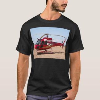 Vliegende helikopter t-shirt