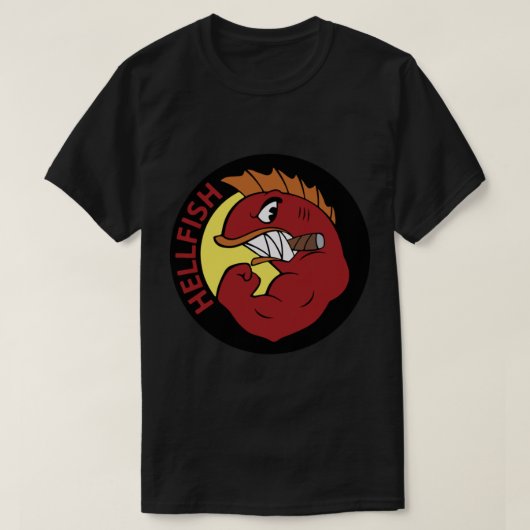 Vliegende Hellfish Classic T-Shirt Copy (Design voorkant)