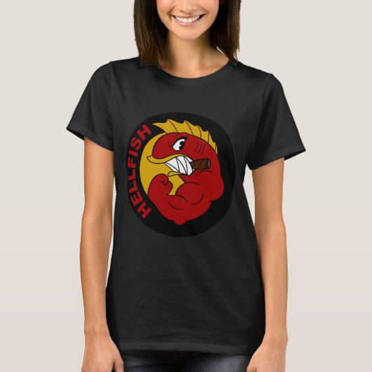 Vliegende Helvis Tatoeage T-shirt (Voorkant)