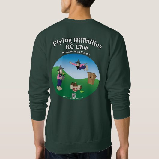 Vliegende Hillbillies Trui (Achterkant)