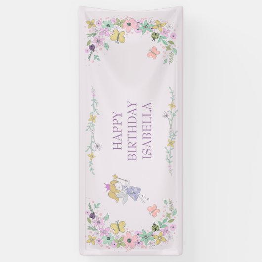 Vliegende hoeren Elke keer dat er een Lila meisje  Spandoek (Verticaal)