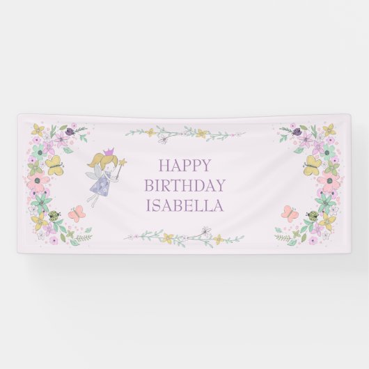 Vliegende hoeren Elke keer dat er een Lila meisje  Spandoek (Horizontaal)