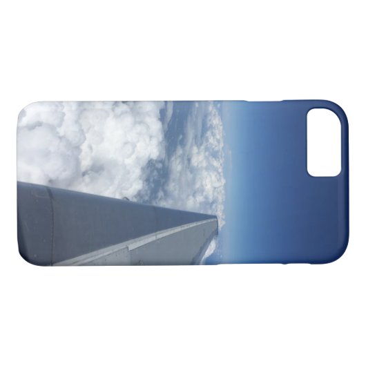 Vliegende hoge iPhone Case (Achterkant (Horizontaal))