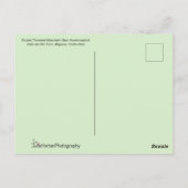 vliegende hond briefkaart (Achterkant)