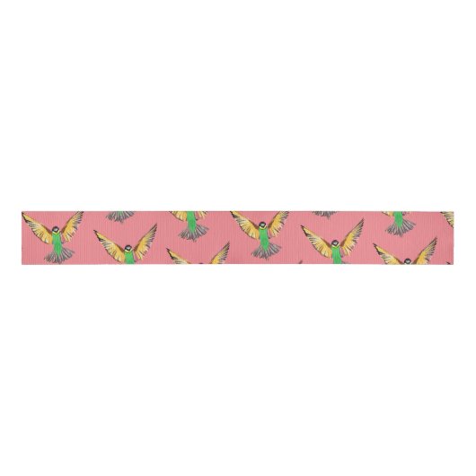 Vliegende hond grosgrain lint (Voorkant)