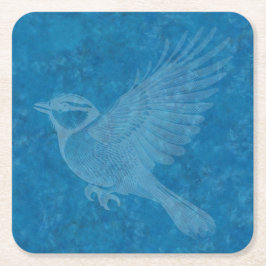 Vliegende hond kartonnen onderzetters