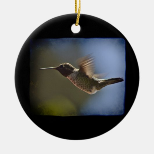 Vliegende hond keramisch ornament (Voorkant)
