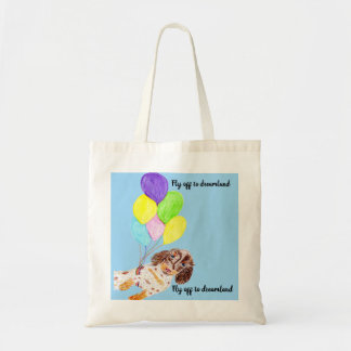 Vliegende hond op weg naar dromenland tote bag