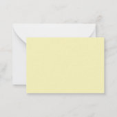 Vliegende hond op zonsondergang Dank je wel Notitiekaartje (Achterkant)