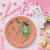 Vliegende hond papieren bordje (Feest)