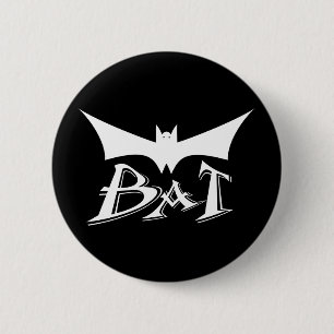 vliegende hond ronde button 5,7 cm