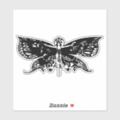 Vliegende hond sticker (Vel)