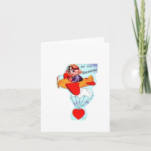  vliegende hond Valentijn Kaart (Voorkant)