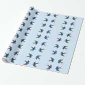 Vliegende hond van Barn Swallow Cadeaupapier (Uitgerold)
