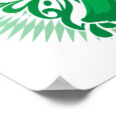 Vliegende hond van de tandheelkunde 3 poster (Hoek)