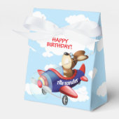 Vliegende hond | Verjaardagsfeestje Bedankdoosjes (Voorkant Zijde)