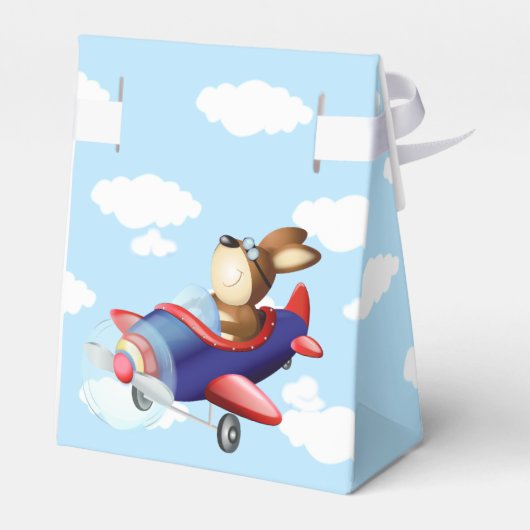 Vliegende hond | Verjaardagsfeestje Bedankdoosjes (Achterkant)