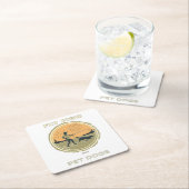 Vliegende honden en katten - Een vliegontwerp Kartonnen Onderzetters (Insitu)