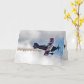 Vliegende jongen kaart (Gele Bloem)