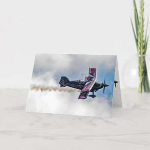 Vliegende jongen kaart