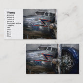 Vliegende jongen visitekaartje (Voorkant / Achterkant)