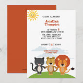 Vliegende jongens kaart (Voorkant / Achterkant)