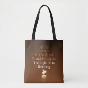 Vliegende Kaarsvlam van een Varken Tote Bag