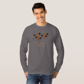 Vliegende kalkoenen t-shirt (Voorkant volledig)