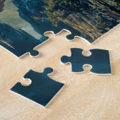Vliegende kasteelkatten Steampunknacht Legpuzzel (Zijkant)
