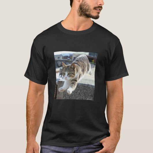 vliegende kat2_001 t-shirt (Voorkant)