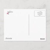 Vliegende katten briefkaart (Achterkant)