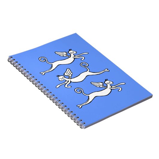 vliegende katten notitieboek (Rechterzijde)