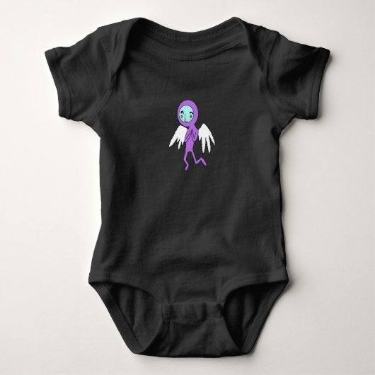 Vliegende Kerel Baby Top (Voorkant)