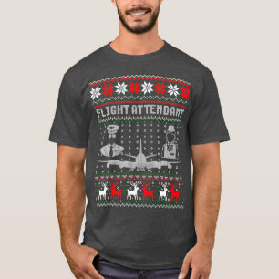 Vliegende kerstcadeautjes voor bezoekers t-shirt