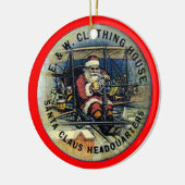 Vliegende kerstman - Ornament (Links)