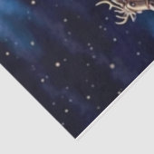 Vliegende kerstman tissuepapier (Detail)