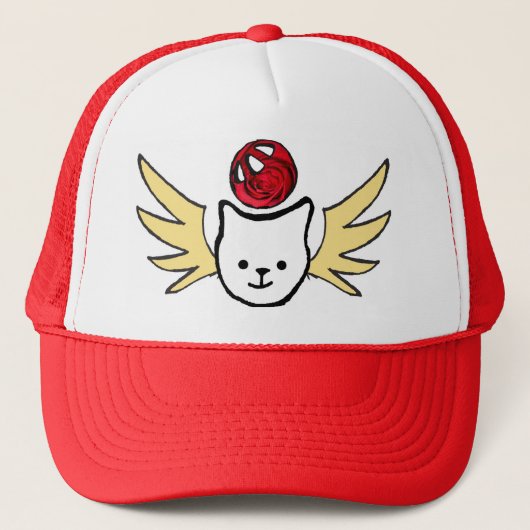 vliegende kittens trucker pet (Voorkant)