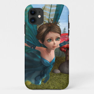 Vliegende Kleine Fee Vlinder iPhone 11 Hoesje