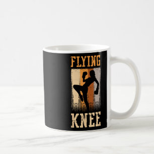 Vliegende knie Verdediging Trap Stomp Karate Profe Koffiemok