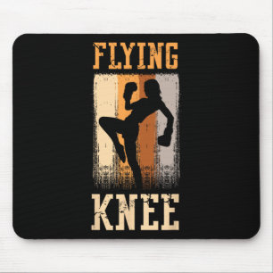 Vliegende knie Verdediging Trap Stomp Karate Profe Muismat