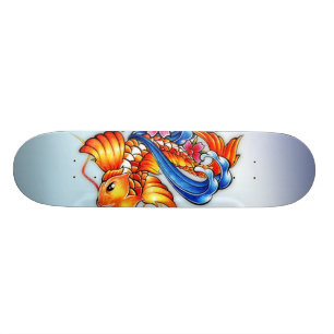 Vliegende Koi Fish Skateboard Pro
