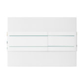 Vliegende kolibries rode tropische bloem bruiloft uitnodigingen wikkel (Achterkant Voorbeeld)