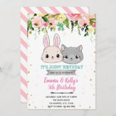 Vliegende konijnenmoord kaart (Voorkant / Achterkant)