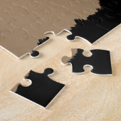 Vliegende kraai & totempaal inheemse Amerikaanse p Legpuzzel (Zijkant)