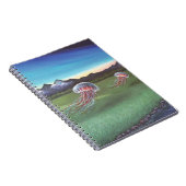 Vliegende kwallen — Notitieboek landschap (Rechterzijde)