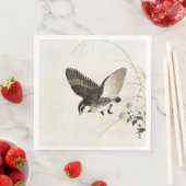 Vliegende kwartel Papier Servet (Insitu)