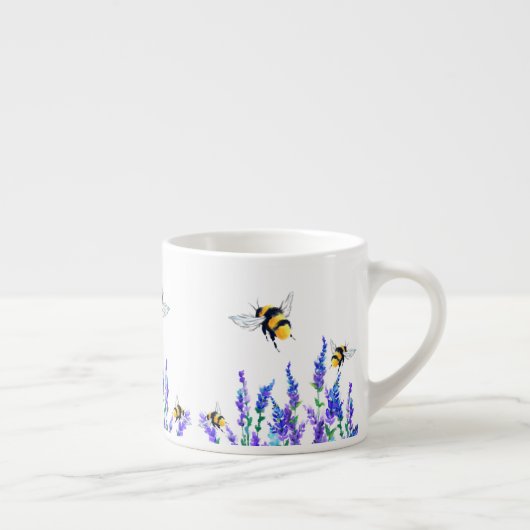 Vliegende lente bijen Espresso Cup Espresso Kop (Rechts)