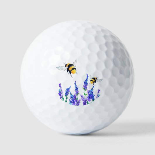 Vliegende lente bijen golfballen (Voorkant)