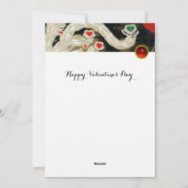 VLIEGENDE LIEFDE FENIX, Veren, Hartjes Valentijnsd Feestdagenkaart (Achterkant)