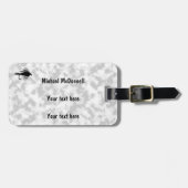 Vliegende luis aan personaliseren bagagelabel (Voorkant horizontaal)